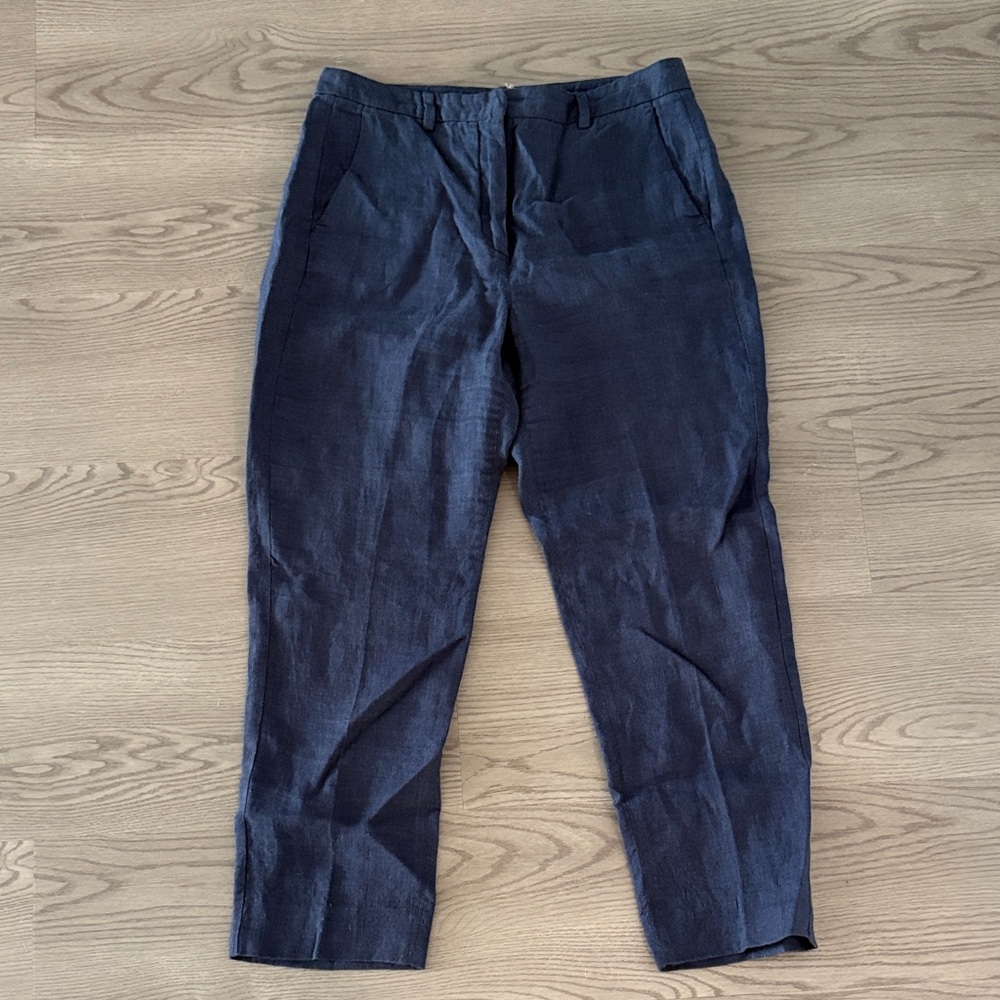MaxMara Weekend Collection in Deep Blue Trousers
